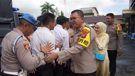 Kapolres Tasikmalaya Kota Pimpin Apel Berakhirnya Ops Ketupat Lodaya