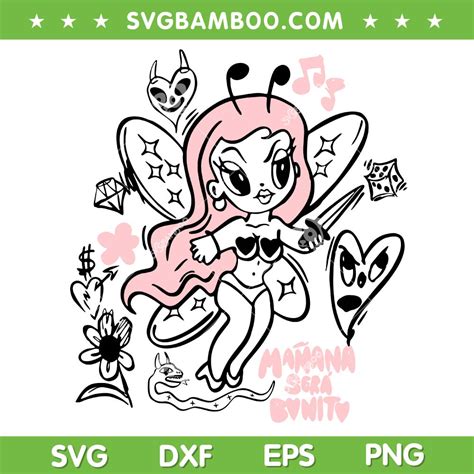 Karol G Fairy New Album Svg Png