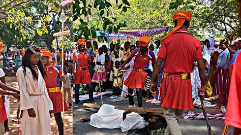 क्रूस का रास्ता तुमडेगी चर्च 2023 Way Of The Cross पास्का पर्व एक