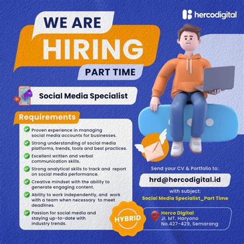 Lowongan Kerja Social Media Specialist Di Herco Digital LokerSemar Id