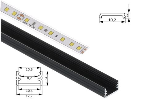 Led Profil Eo Nadgradni Sa Difuzorom Boje Profila Boje Difuzora