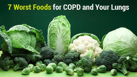 7 Worst Foods For Copd And Your Lungs Copd Bad Food Lunges