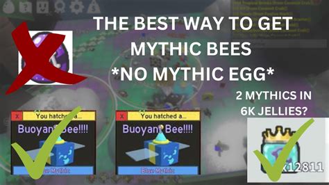 The Ultimate Guide To Getting Mythic Bees In Roblox Bee Swarm Simulator In 2023 Youtube