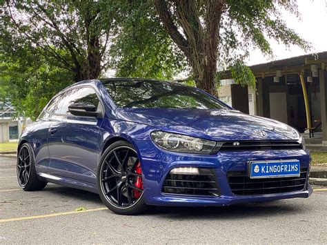 Volkswagen Scirocco R Blue BBS CI R Wheel Front