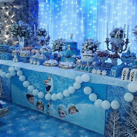 Frozen La Fiesta Más Solicitada Por Las Niñas Decoração Festa Frozen