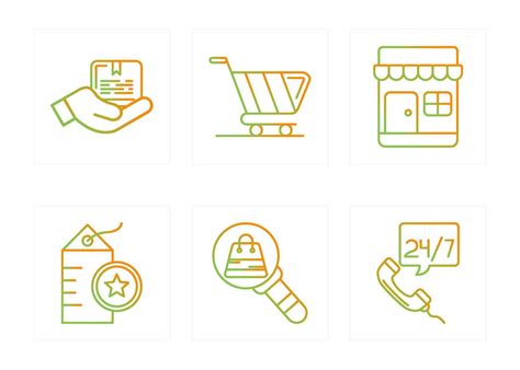 E Commerce Vector Icon Set 17358566 Vector Art At Vecteezy