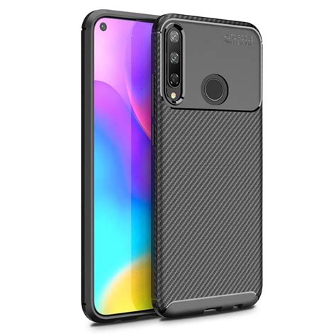 Cover Beetle Fibra Di Carbonio Per Huawei P Lite E Y P Nero