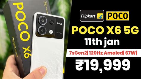 Poco X6 5G Specifications Price India Launch Date Poco X6 5G