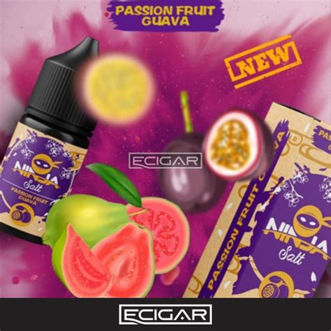 Ninja Passion Fruit Guava Chanh Dây Ổi Saltnic Ecigar