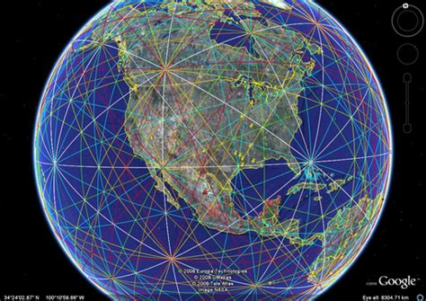 Ley Lines Los Angeles Map Freddy Bernardine