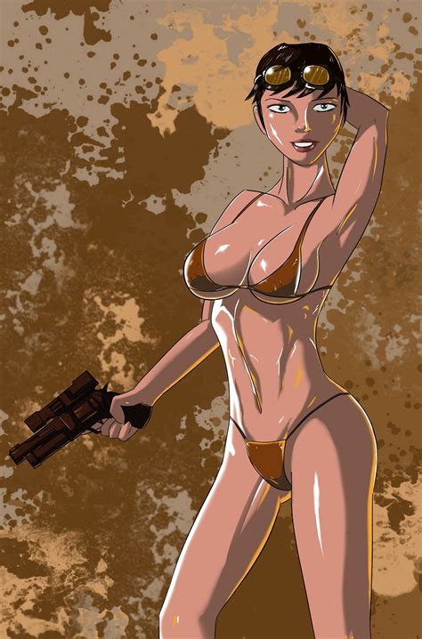 Rule 34 Borderlands Borderlands 2 Clothing Female Firearm Handgun