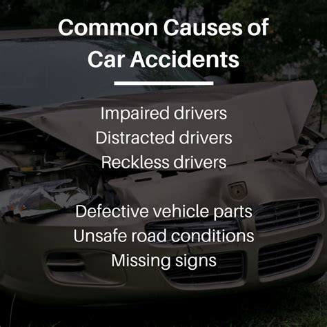 Common Causes Of Car Accidents Humberto Izquierdo Jr Pc