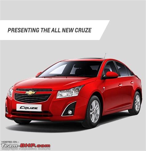 2013 Chevy Cruze Facelift Launched In India 1375 Lakhs Team Bhp