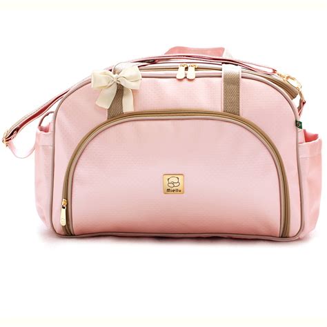 Bolsa Maternidade Grande Bebe Menina Menino Enxoval Miellu Linha