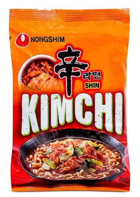 Nongshim Kimchi Shin Ramyun Noodles 120g Indianmarket