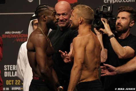 Ufc 280 Faceoff Aljamain Sterling Vs Tj Dillashaw Get Intense For