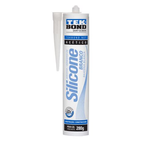 Silicona Tubo Tekbond Blanco Uso General Grs Distribuciones