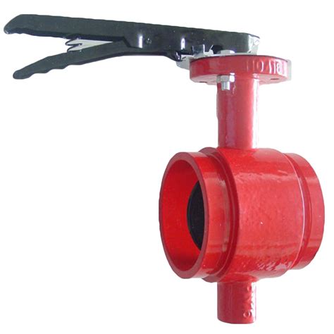 Grooved End Butterfly Valve Butterfly Valve Valves Qingdao Fluido