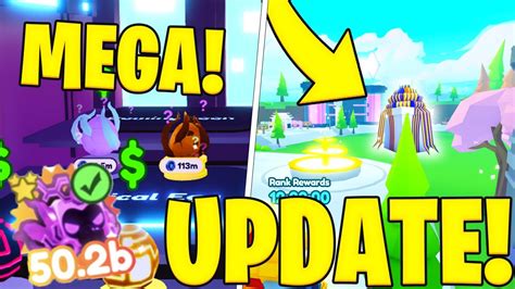 Trading Plaza I Mega Pety W Nowym Update W Pet Simulator X Roblox