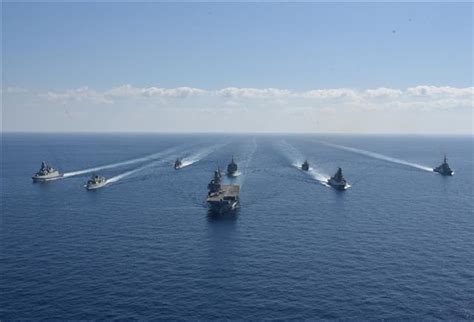 Allied Maritime Command Nato Ships Demonstrate Readiness By