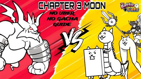 Here S How To Actually Beat Eoc Chapter Moon Battle Cats Youtube