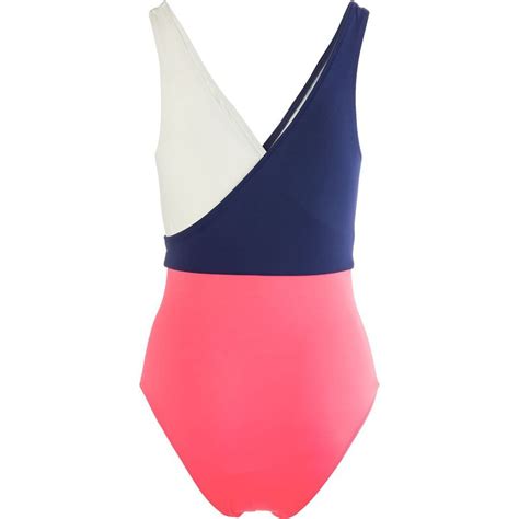 Solid And Striped Ballerina One Piece Swimsuit Womens