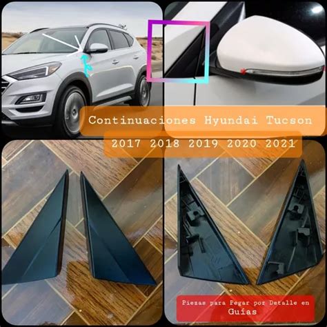 Molduras Salpicadera Hyundai Tucson 2018 2019 2020 2021 Ori Meses Sin