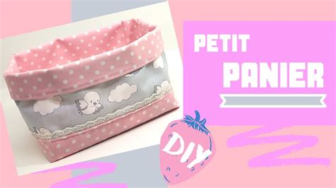 Coudre un petit panier à Rangement Tuto Couture Madalena YouTube