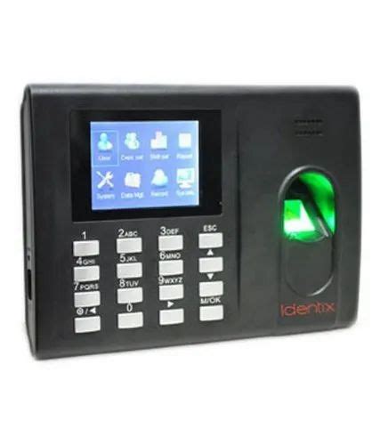 ESSL Biometric Time Attendance System User Capacity 1 To 100