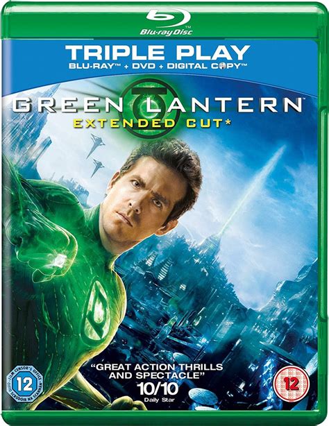 Green Lantern Extended Cut Triple Play Blu Ray Dvd Digital