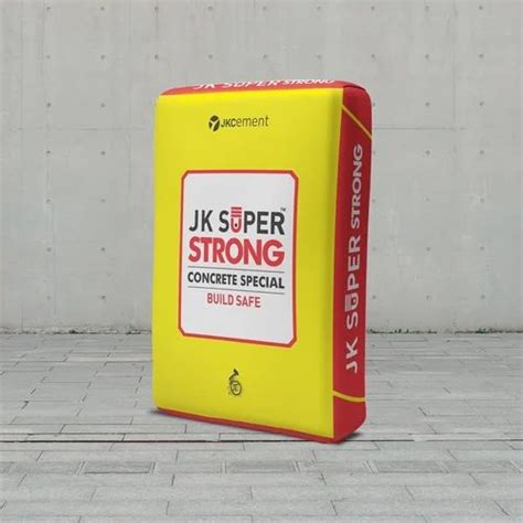 Jk Super Strong Concrete Special Cement At Rs Bag In