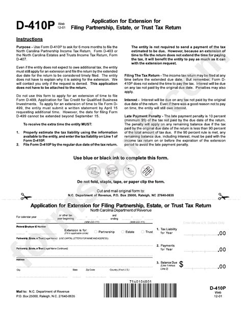 Printable Nc Form D 410 Printable Computer Tools