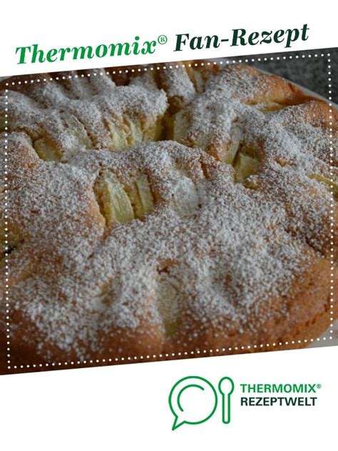 Schneller Versunkener Apfelkuchen Von Kasia Ein Thermomix Rezept