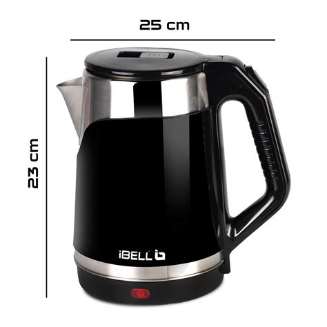 Ibell Sek Bm Electric Kettle L W Stainless Steel Degree