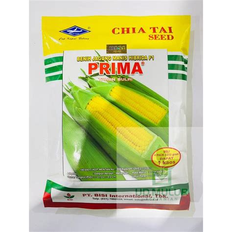 Jual Benih Jagung Manis Hibrida F Prima Gr Dr Cap Kapal Terbang