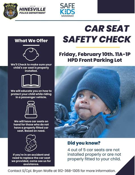 Car Seat Safety Check - Liberty County