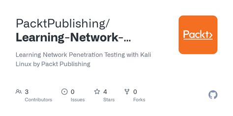 Github Packtpublishinglearning Network Penetration Testing With Kali