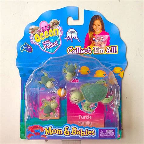 Ocean In My Pocket Sea Turtle Playset Hobbies Toys Toys Games On