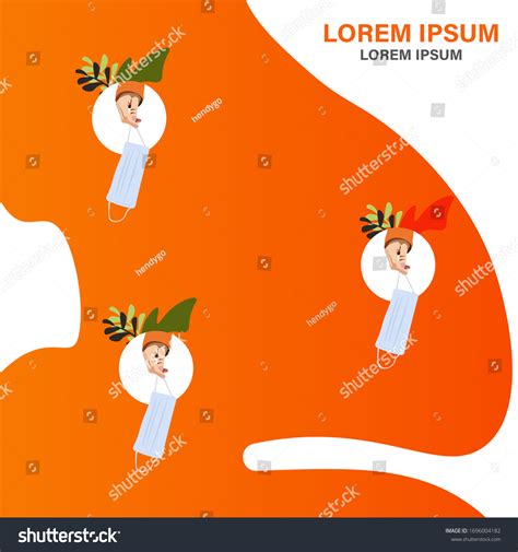 Mask Illustration Banner Design Template Stock Vector (Royalty Free) 1696004182 | Shutterstock