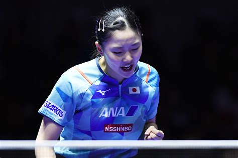 パリ五輪出場権の切符を獲得！日本女子「もちろん嬉しいけど通過点。優勝を目指している」【世界卓球】｜テレ東卓球news：テレ東