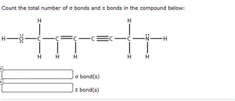 How To Count Sigma And Pi Bonds Howtocx