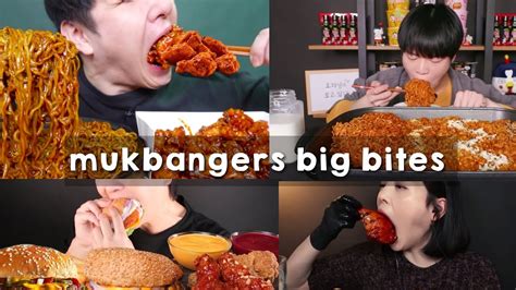 Big Bites Mukbang Compilation Youtube