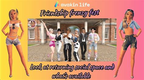 Melissajdiamonds Avakin Life Tour Of Social Space Friendship Frenzy