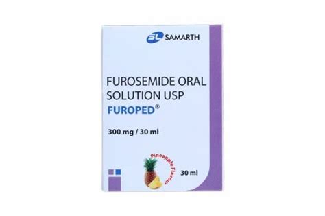 Furosemide Oral Solution Usp 300 Mg 30 Ml At Rs 101piece Goregaon