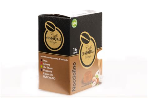 16 Capsule Condorelli Nocciolino Compatibile Lavazza A Modo Mio La