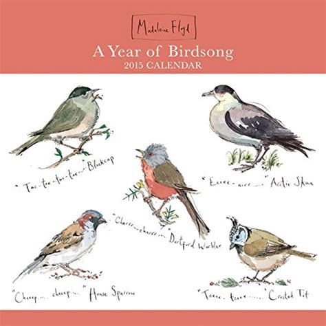 Amazon Madeleine Floyd S A Year Of Birdsong 2015 Calendar Carousel