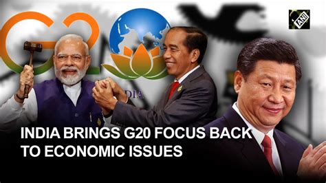 Indias Role In Bringing G S Focus Back To Economic Issues Accepted