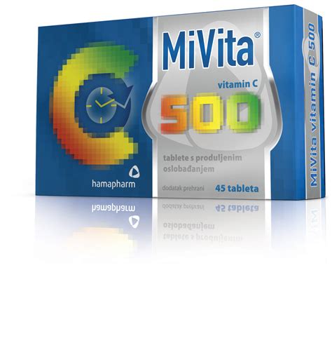 HAMAPHARM MIVITA C500 TABLETE A 45