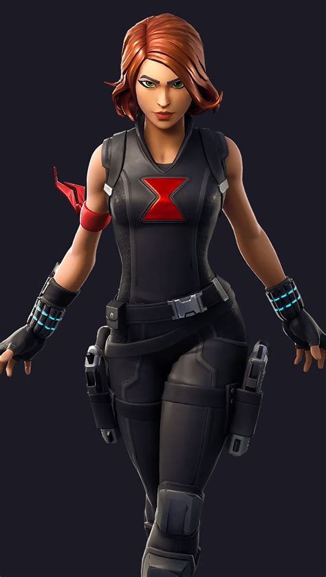 Fortnite Black Widow Skin Fondo De Pantalla 4k Hd Id3756