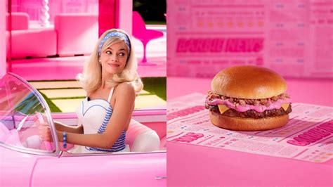 Burger King Lança Pink Burger Da Barbie Sabor E Estilo Em Um Combo